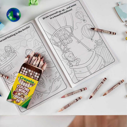 Colors of the world page coloring book