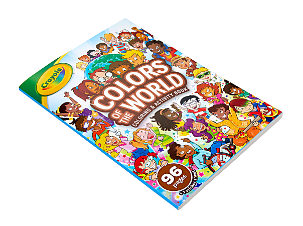Crayola colors of the world coloring book
