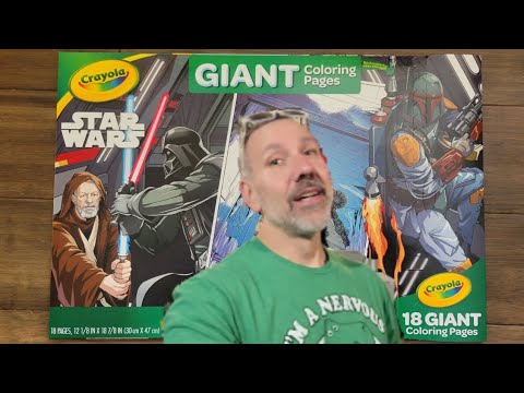 Star wars crayola giant coloring pages
