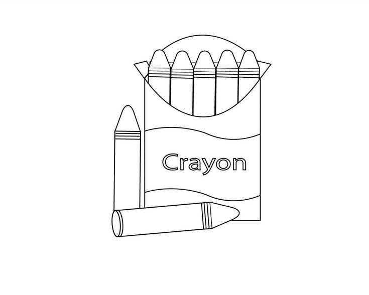 Crayon box coloring pages crayola coloring pages coloring pages school coloring pages