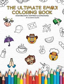 The ultimate emoji coloring book