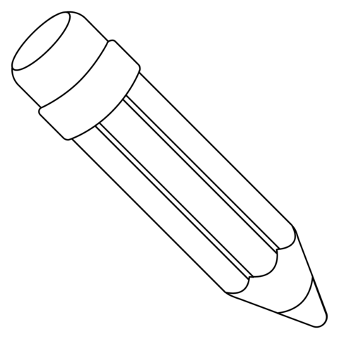 Pencil emoji coloring page free printable coloring pages