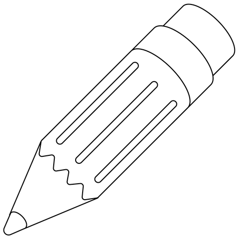Pencil emoji coloring page free printable coloring pages