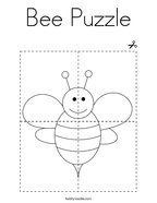 Crayon puzzle coloring page