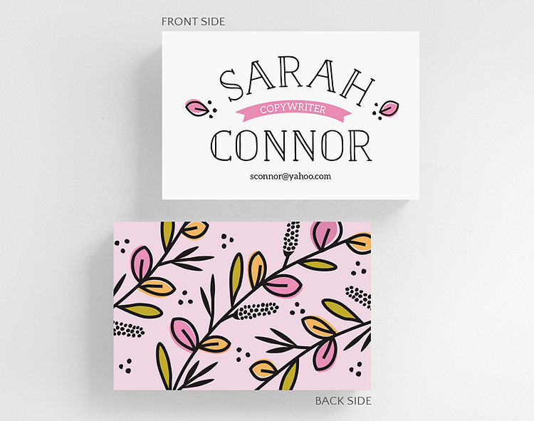 Coloring book business card credit card size the gallery collection