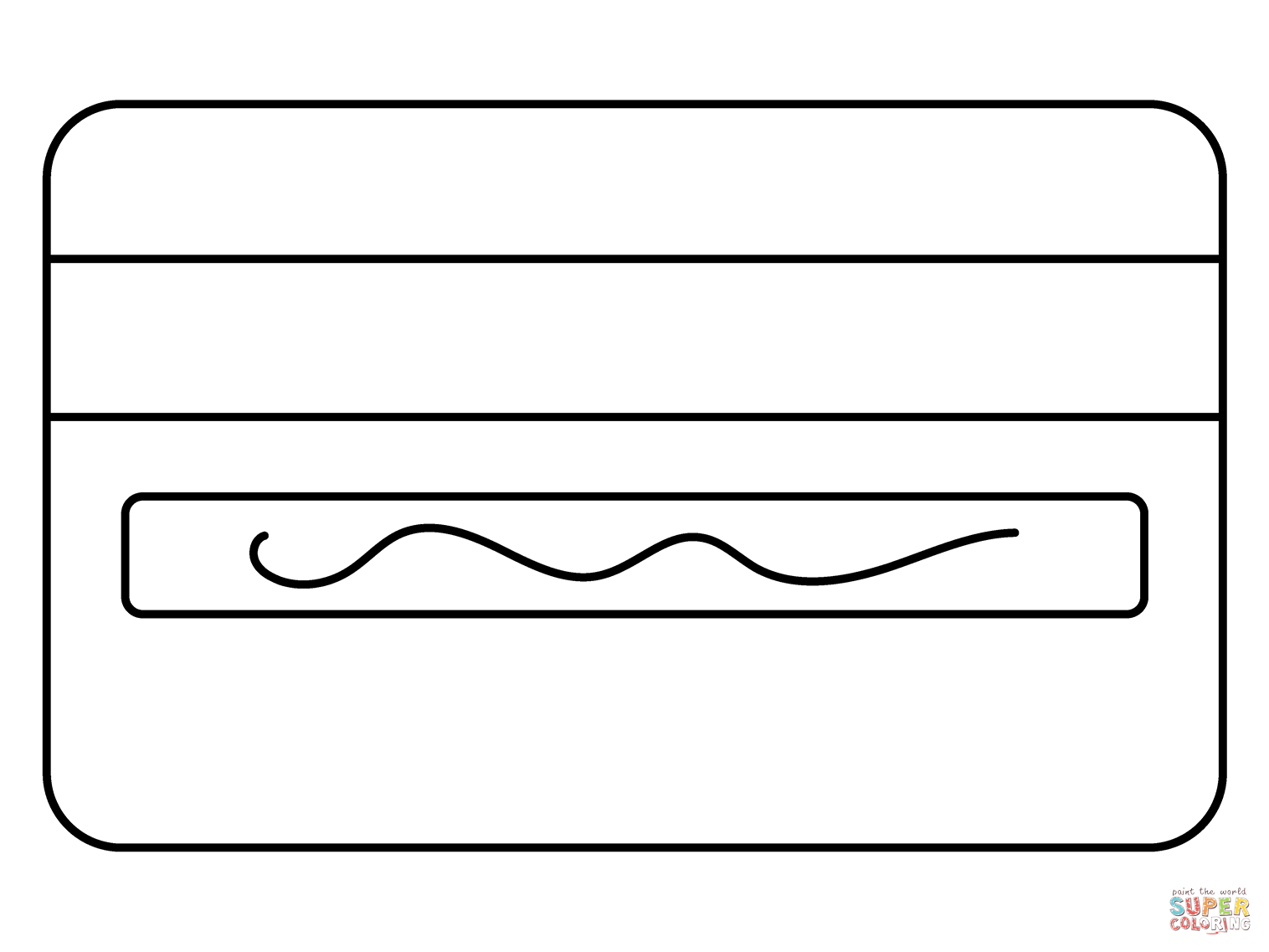 Credit card emoji coloring page free printable coloring pages