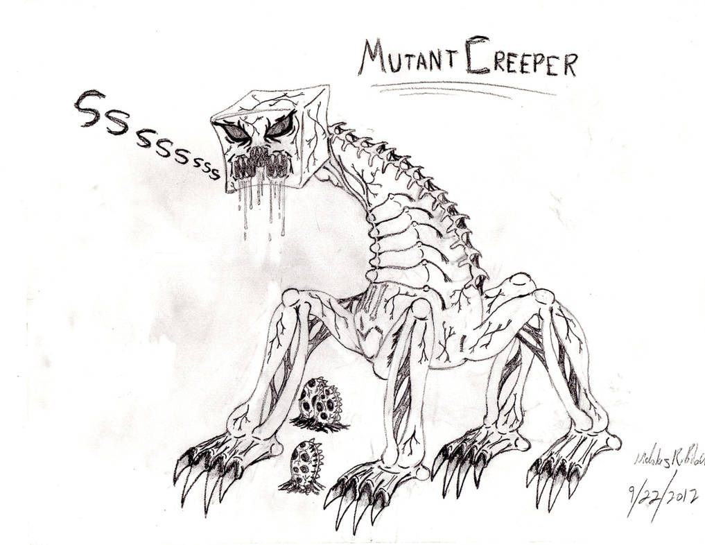 Mutant creeper by typhus on
