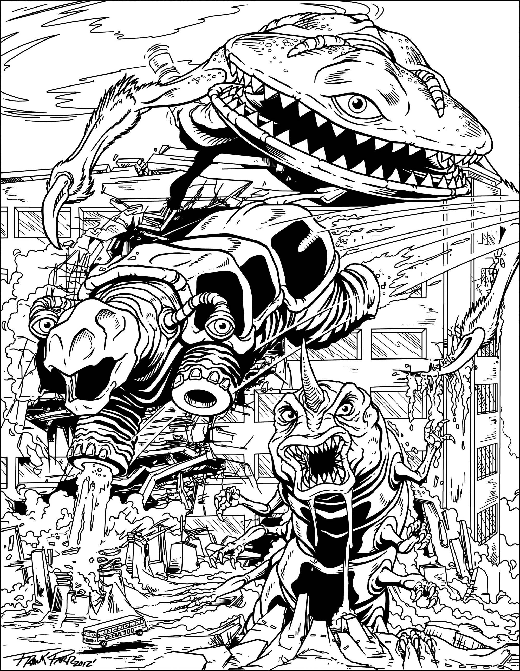 Mega monsters frank parr