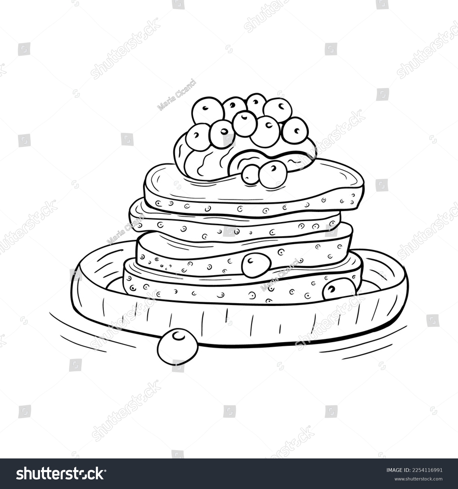 Thousand crepa dibujo personaje royalty
