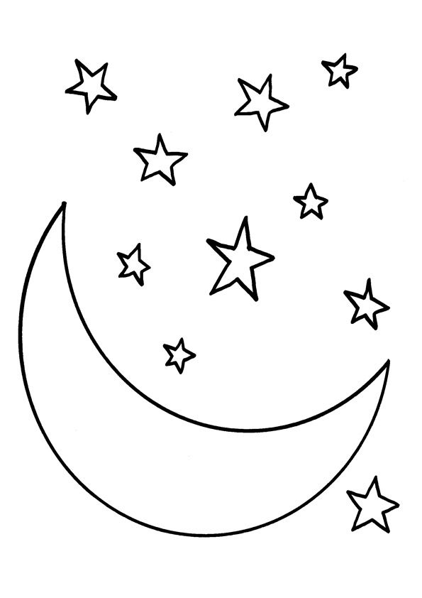 Top moon coloring pages for your toddler moon coloring pages star coloring pages sun coloring pages