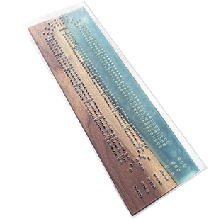 Cribbage board template â kjp select hardwoods
