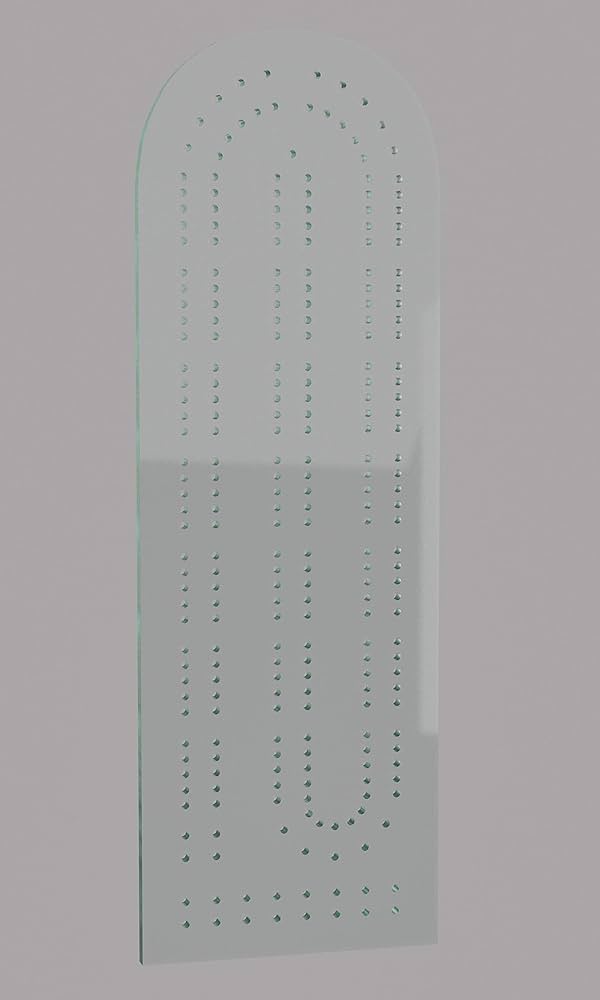 Cribbage board template track style woodworking kit