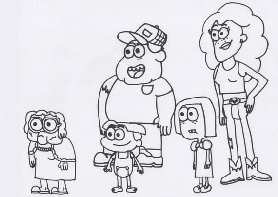 Big city green coloring big city green the green family cricket green tilly green nancy green bill green alice green