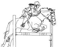 Cross country jumps ideas horse coloring pages horse coloring horse drawings
