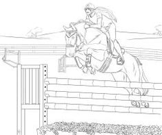 Cross country jumps ideas horse coloring pages horse coloring horse drawings