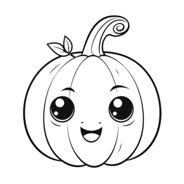 Cartoon pumpkin coloring page with eyes and smile outline sketch drawing vector halloween pumkin drawing halloween pumkin outline halloween pumkin sketch png and vector with transparent background for free download