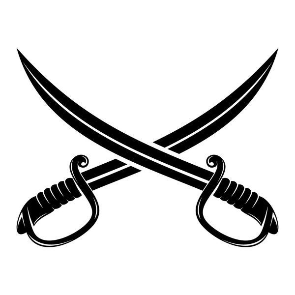 Thousand cross swords royalty