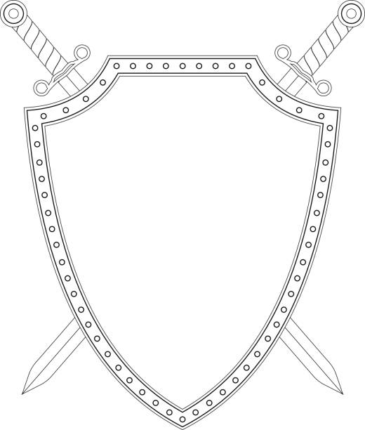 Crossed swords emoji coloring page crossed swords emoji