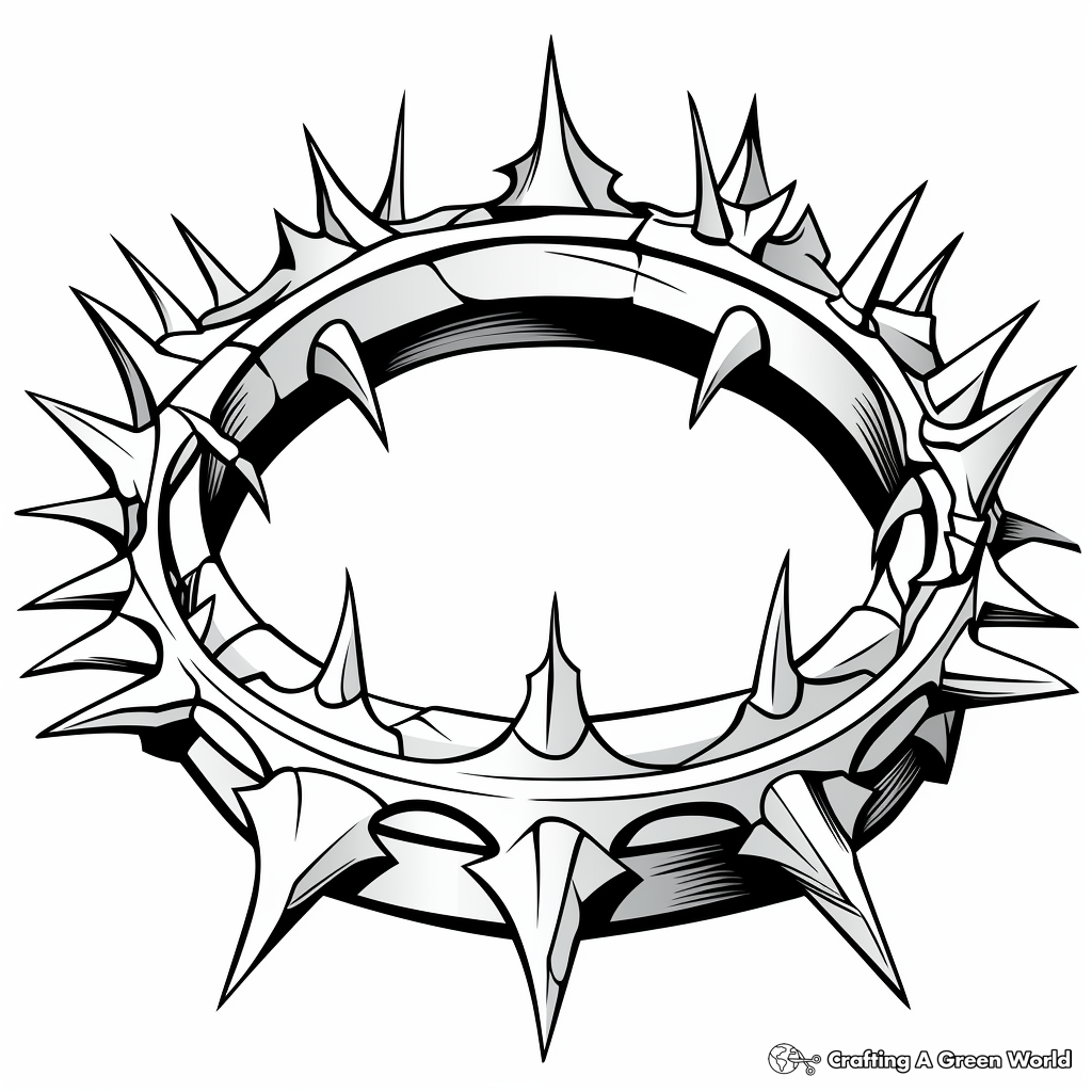 Crown coloring pages