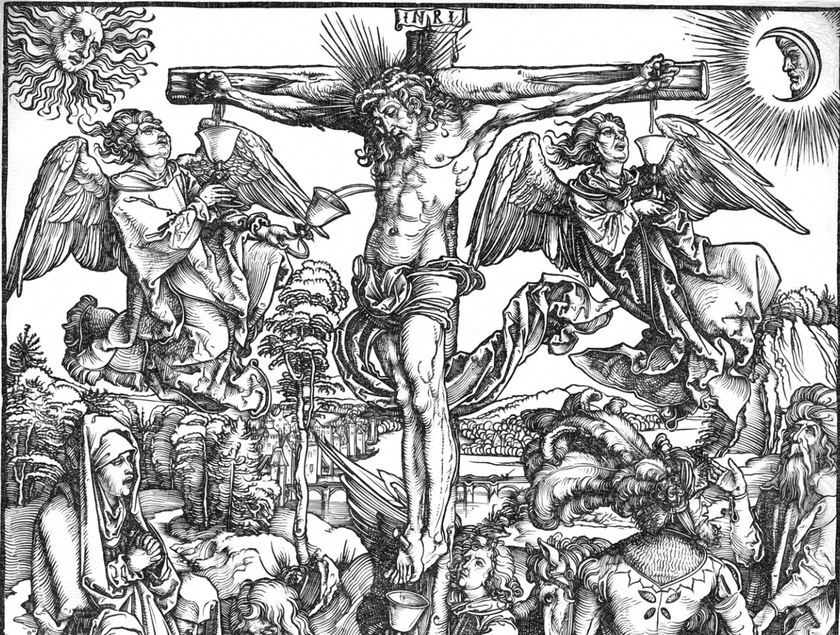 The crucifixion â by albrecht dãrer