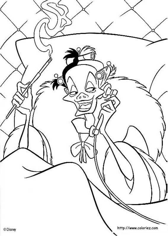 Dalmatians coloring picture