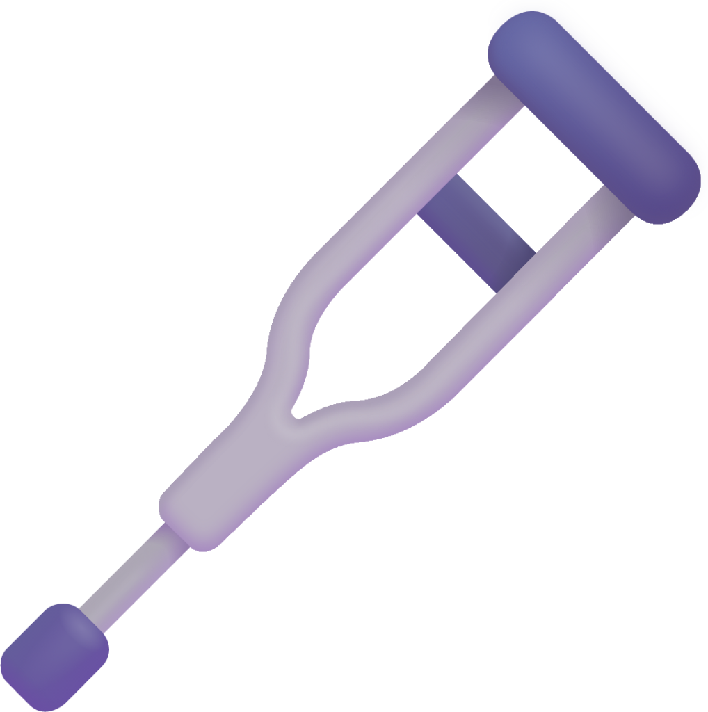 Crutch emoji
