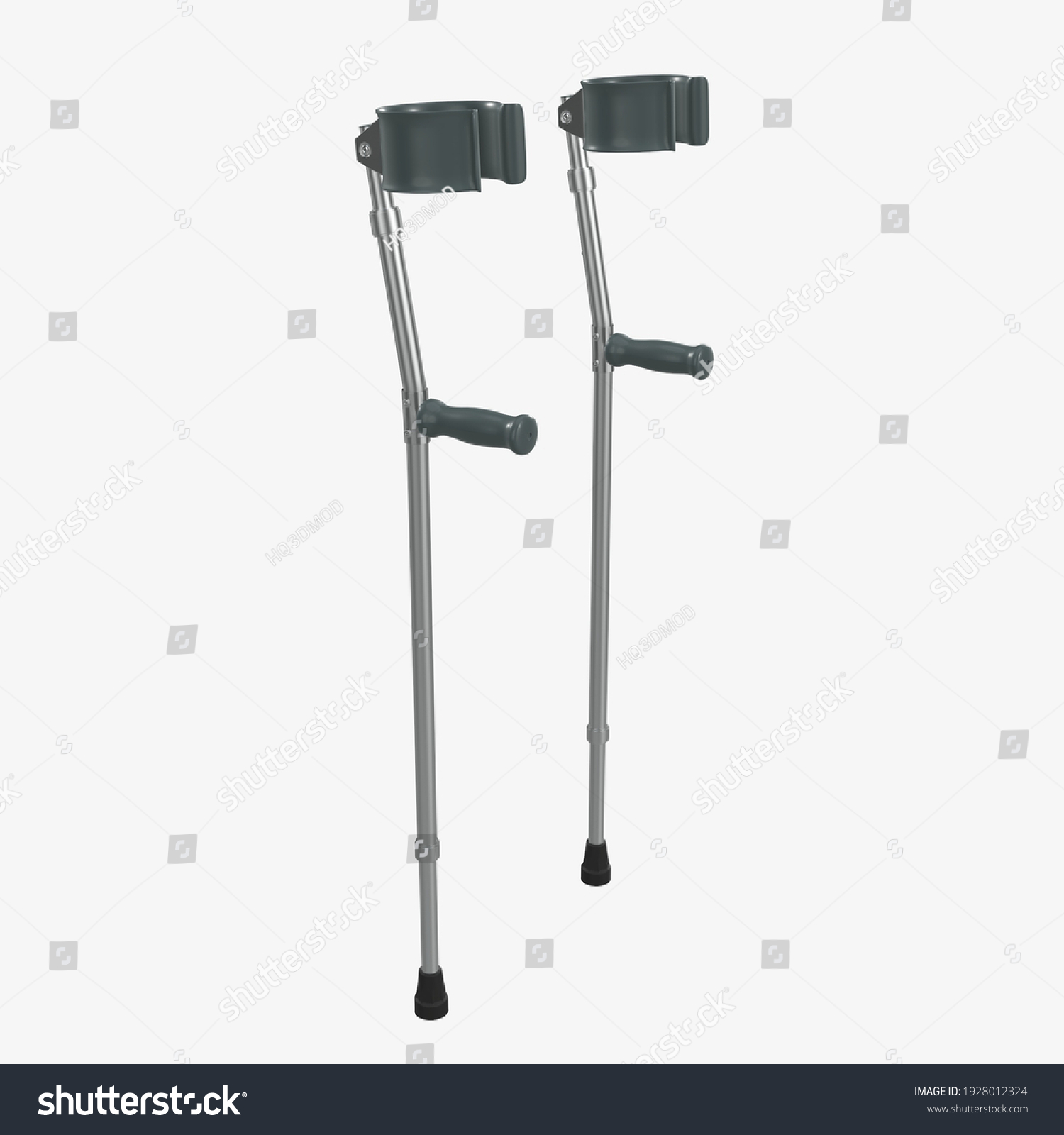 Forearm crutches lisanslanabilir en az telifsiz stok ällãstrasyon ve ãizim