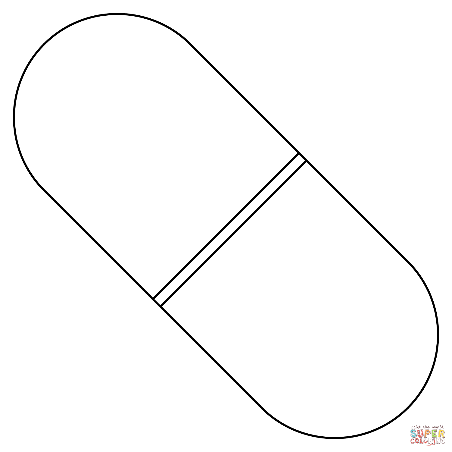 Pill emoji coloring page free printable coloring pages