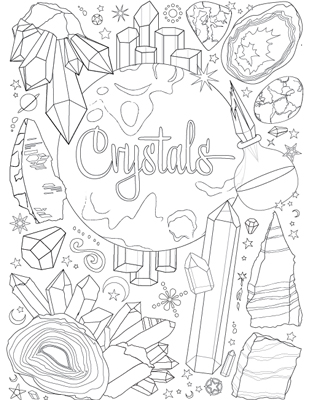 Coloring book of shadows