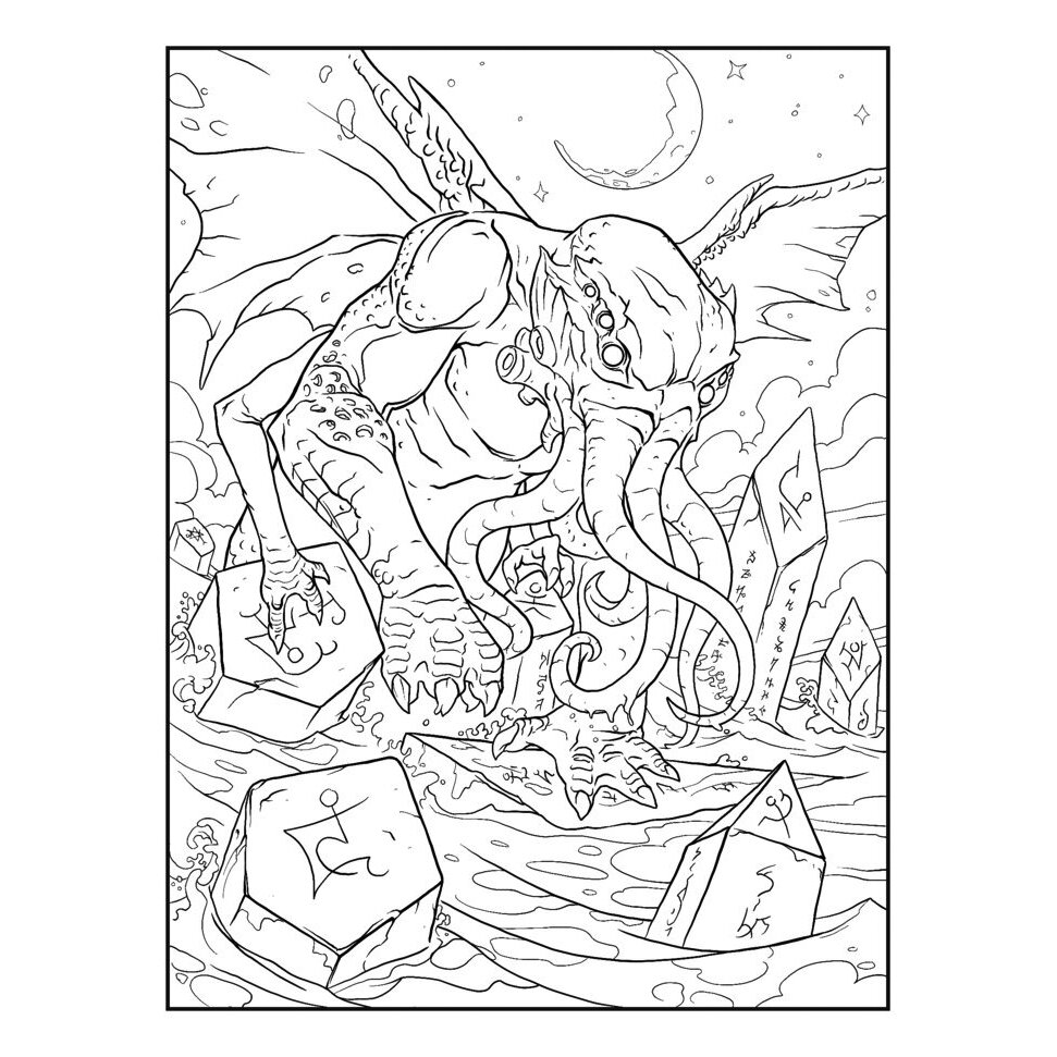 Color the cthulhu mythos