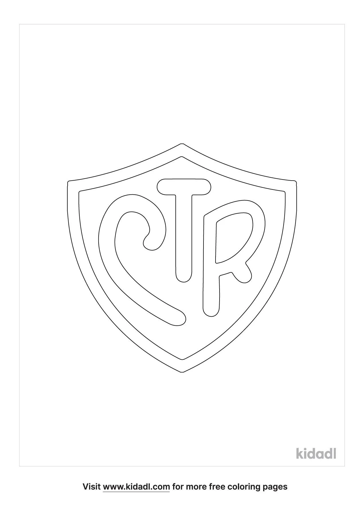 Free ctr coloring page coloring page printables