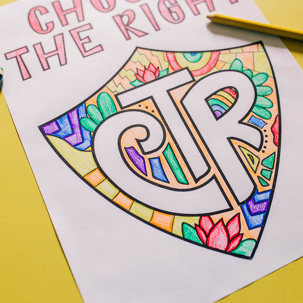 Choose the right coloring page