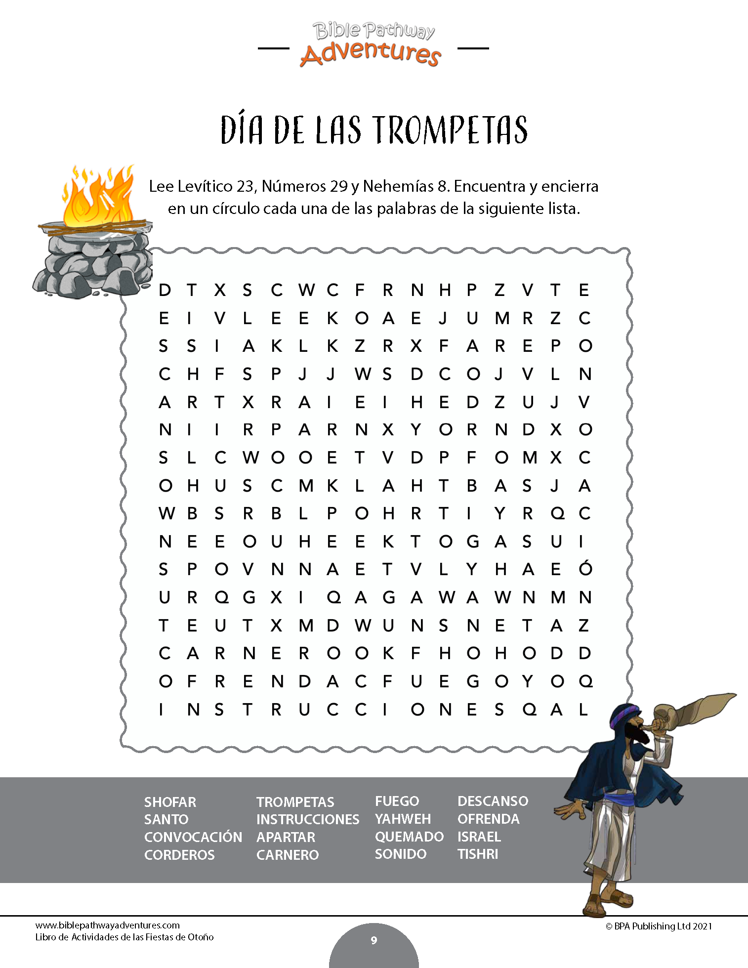 Libro de actividades de las fiestas de otoão pdf â bible pathway adventures