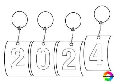 Coloring pages for kids ausmalen ausmalbilder frohes neues jahr
