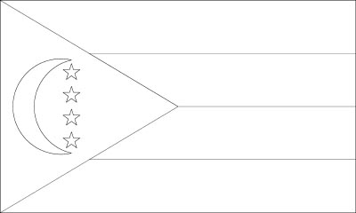 Coloring pages for the flags of the world