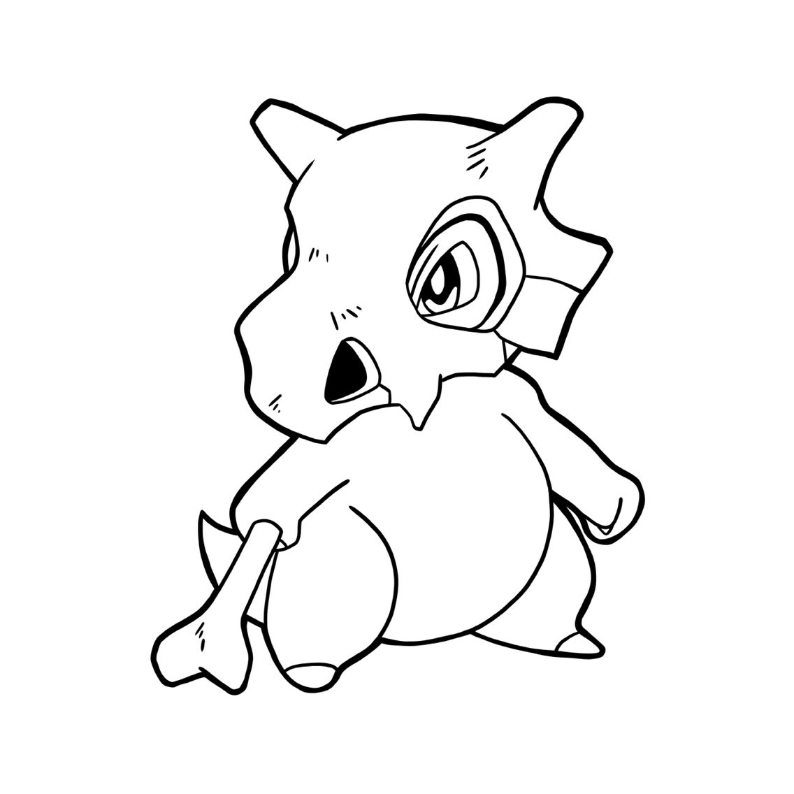 Cubone tattoo pokemon sketch pokemon tattoo pokemon coloring