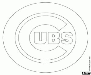 Emblem of chicago cubs coloring page chicago cubs colors coloring pages chicago cubs