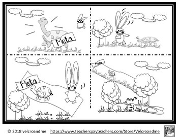 La liebre y la tortuga tortoise the hare in spanish by velcroandme