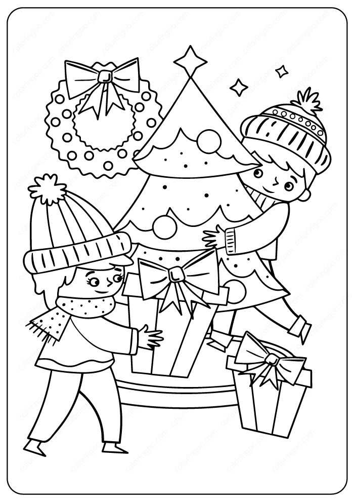 Printable merry christmas coloring pages merry christmas coloring pages christmas coloring pages christmas tree coloring page