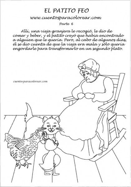 Cuentos para colorear e imprimir pdf cuento de pinocho patito feo cuentos