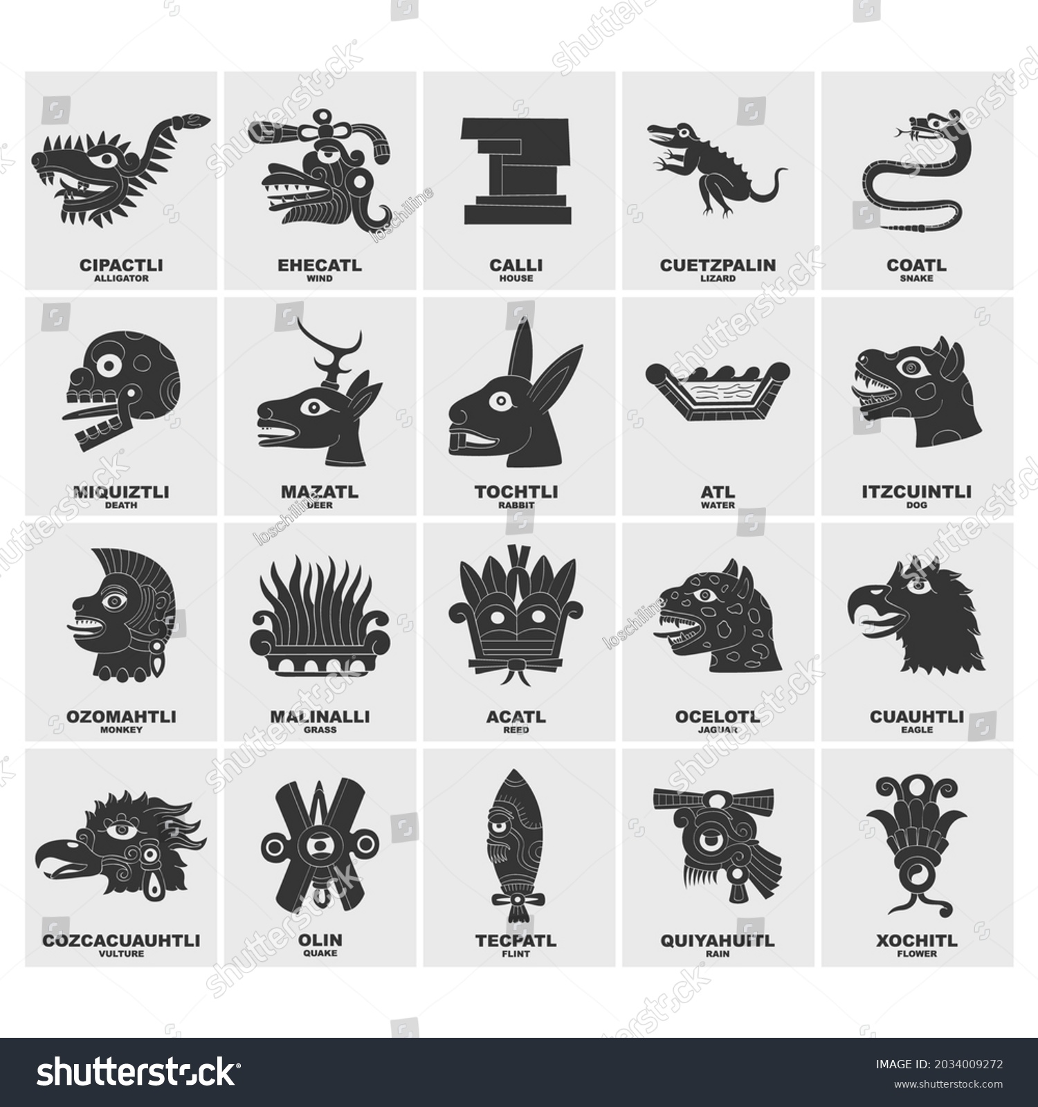 Aztec glyphs images stock photos d objects vectors