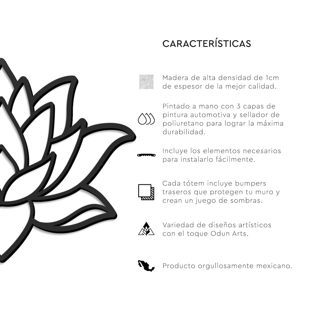 Cuadro decorativo flor de loto decoraciãn moderna sala y paredes â odun arts