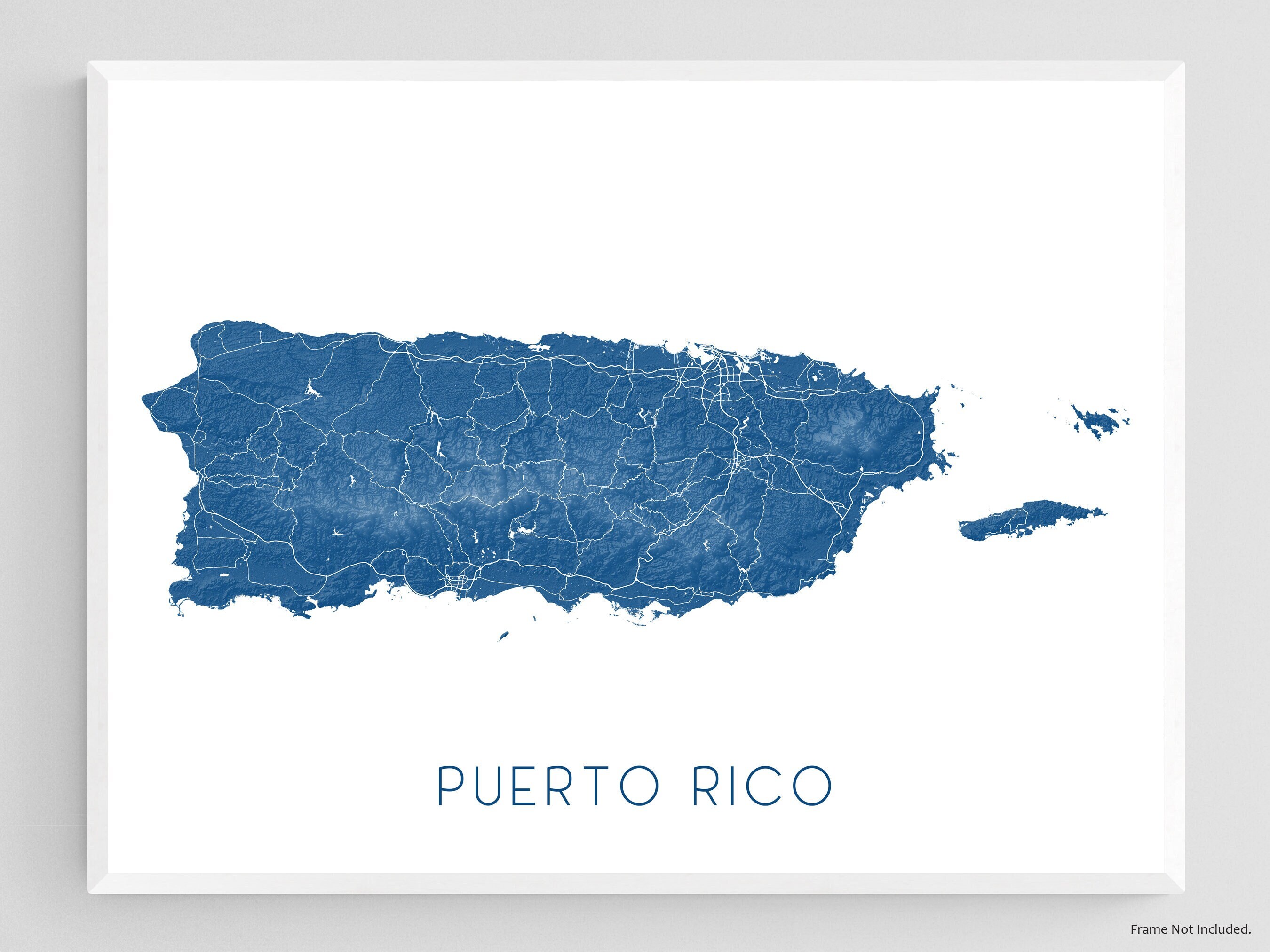 Map culebra
