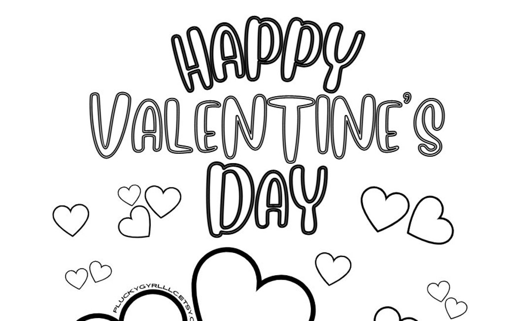 Valentines day cupid coloring page