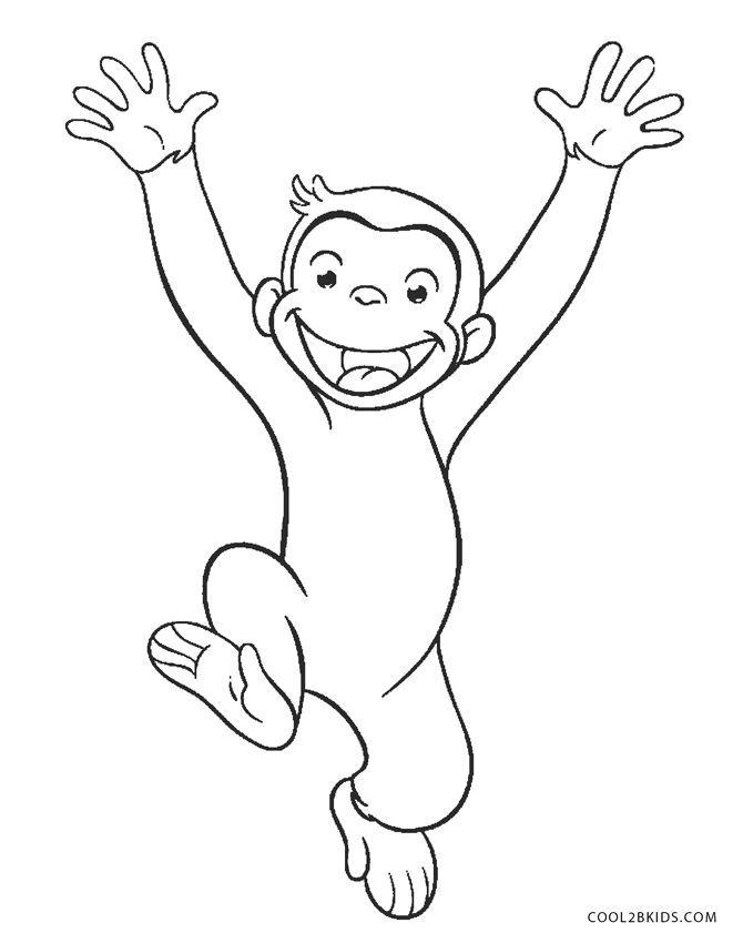 Free printable curious george coloring pages for kids coolbkids curious george coloring pages monkey coloring pages animal coloring pages