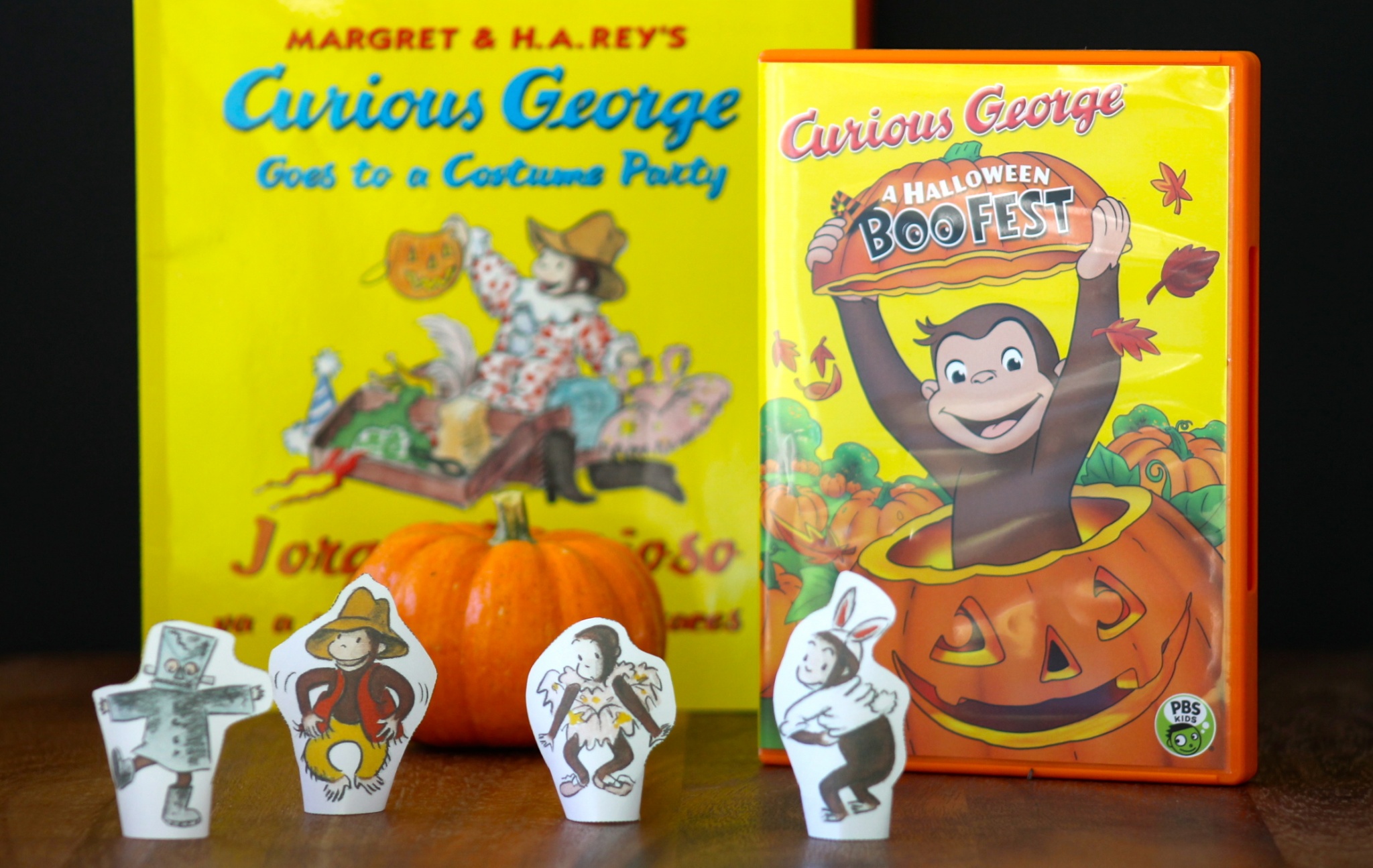 Curious george halloween boo fest ing to pbs
