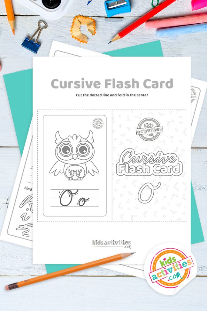 Cursive o worksheets