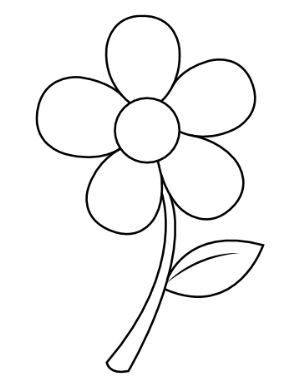Free printable nature coloring pages printable flower coloring pages flower templates printable free flower coloring pages