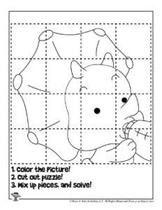Printable coloring puzzles for kids woo jr kids activities childrens publishing