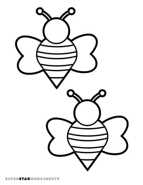 Bee template